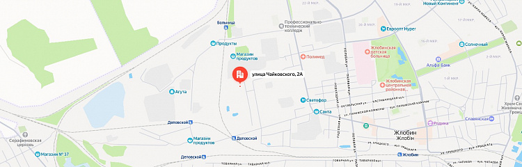 фото: Карта проезда